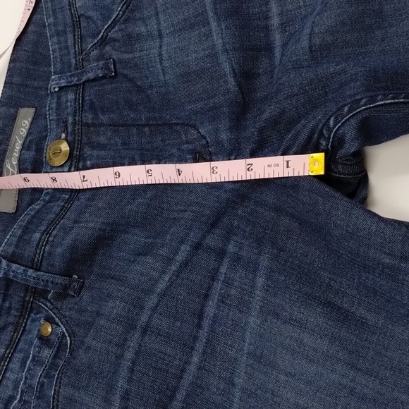 Level 99 skinny size 30 low to mid rise, 32" inseam, dark wash jeans - Picture 7 of 13